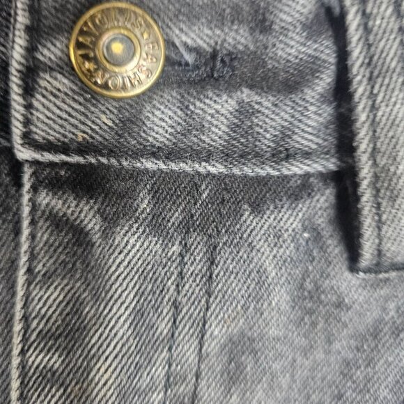 Javolis 80s 90s Jeanstack Classic Fit Mens Jeans 33x27 100% Cotton Leather Label - Picture 4 of 8